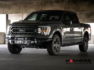 Ford F-150 Front Bumper - MTO Series - DV8 - Winch Ready Ford F-150 Front Bumper - MTO Series - DV8 - Winch Ready